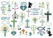 Stickserie - Christliche Motive 2